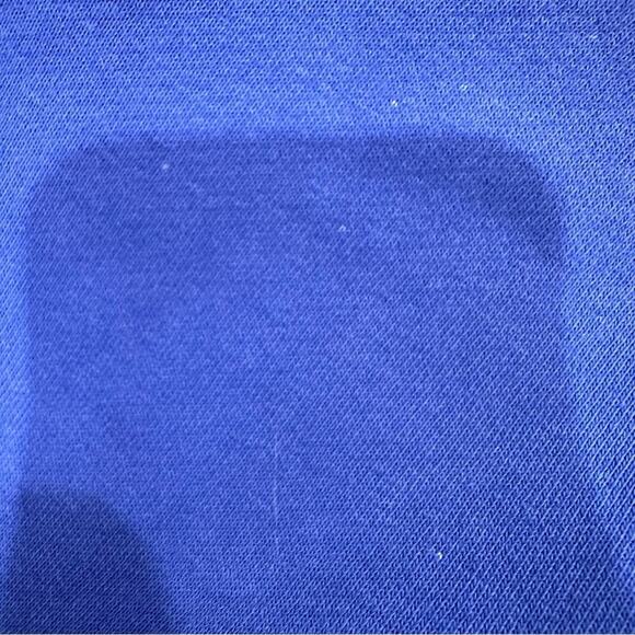 J. Crew Blue Heritage Cropped Hoodie Sz M - Picture 4 of 9